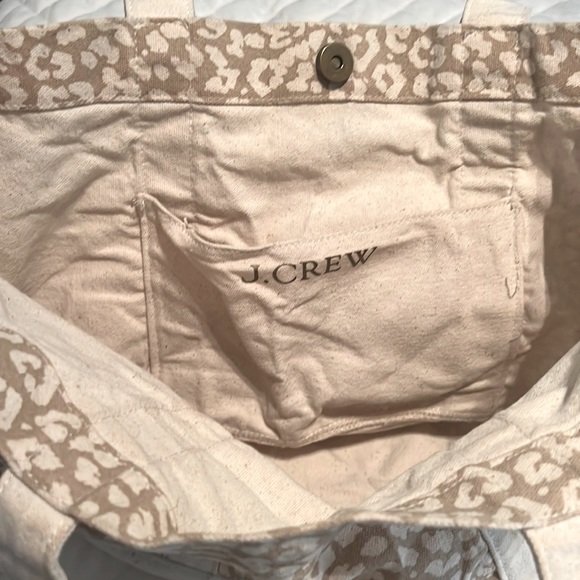 J.CREW FACTORY CAT-PRINT EVERY DAY TOTE BAG - Picture 3 of 6